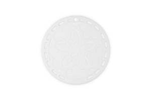 Le Creuset Podkładka silikonowa biała 20x20 cm 93007300010000
