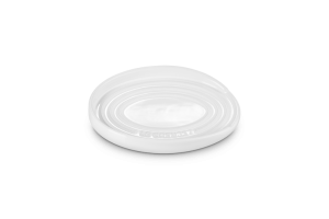 Le Creuset Podstawka pod łyżkę, biała, owalna, kamionkowa 71507150100099