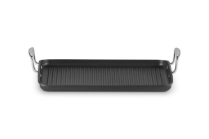 Le Creuset PROSTOKĄTNA PŁYTA GRILL ROWKOWANA ALUMINIUM NIEPRZ. 35CM 52107350010101