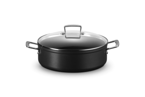 Le Creuset Sauteuse 28 cm z pokrywką szklaną, aluminium nieprzywierające 51113280010500
