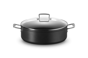 Le Creuset Sauteuse 30 cm z pokrywką szklaną, aluminium nieprzywierające 51113300010500