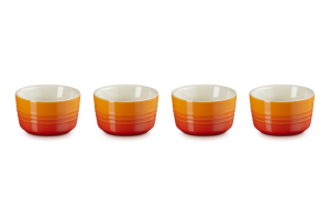 Le Creuset ZESTAW 4 MINI FOREMEK 8CM PŁOMIENNY 79109100900000