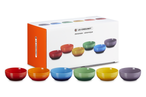 Le Creuset ZESTAW 6 MISEK DO MUSLI 16 CM RAINBOW 79359005218000