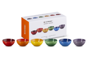 Le Creuset ZESTAW 6 MISEK NA PRZEKĄSKI 330 ML RAINBOW 79349335219030