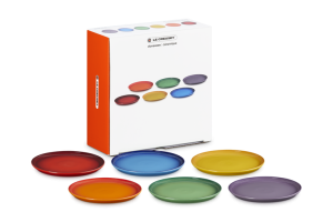 Le Creuset ZESTAW 6 TALERZY MAŁYCH 22 CM COUPE RAINBOW 79358005218000