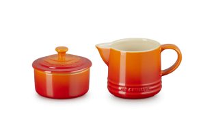 Le Creuset Zestaw do Cukru i Mleka Płomienny 89331000900003
