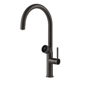 Bateria Gessi VITA PF60720707HOTCOLD Black Metal Brushed PVD moduł zimny i gorący