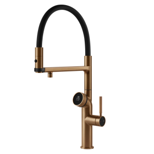 Bateria Gessi VITA PF60722726HOTCOLD Warm Bronze Br. PVD moduł wody zimnej i gorącej