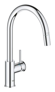 Grohe BauClassic Jednouchwytowa bateria zlewozmywakowa, DN 15 30573000