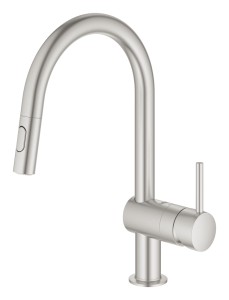 Grohe Minta Bateria zlewozmywakowa stojąca stal nierdzewna 32321DC2