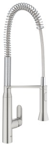 Grohe K7 Jednouchwytowa bateria zlewozmywakowa stal nierdzewna 32950DC0