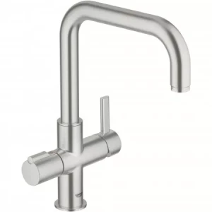 Grohe Red Bateria zlewozmywakowa Duo stal nierdzewna 30097DC0