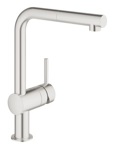 Grohe Minta bateria kuchenna, zlewozmywakowa steel 32168DC0
