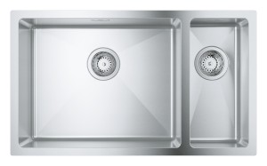 Grohe K700U zlewozmywak 1,5 komorowy 76 x 45 cm stal szlachetna 31575SD1