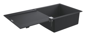 Grohe K500 zlewozmywak kompozytowy czarny grafit 31645AP0