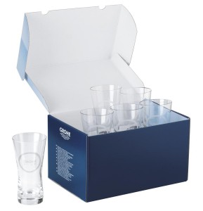 Grohe Blue Szklanki (6 sztuk) chrom 40437000