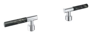 Grohe Atrio Pokrętła Vanilla Noir Caesarstone 48459000