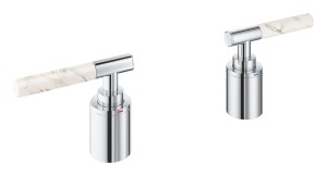 Grohe Atrio Pokrętła White Attica Caesarstone 48464000