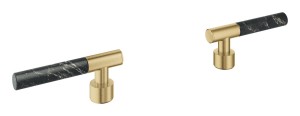 Grohe Atrio Pokrętła Vanilla Noir Caesarstone 48459GN0