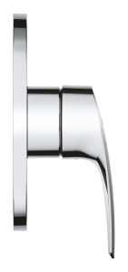 Grohe Bateria 1-wyjściowa, Rapido SmartBox, SilkMove 46 mm, StarLight, FastFixation 24042003