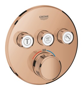 Grohe Bat. termostatyczna do 3 wyjść wody 29121DA0