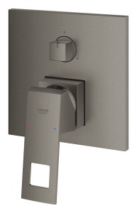 Grohe Eurocube Bateria Jednouchwytowa 3 Wyjścia Wody, Brushed Graphite 24094AL0