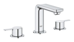 Grohe Lineare bateria umywalkowa stojąca 3-otworowa M chrom 20304001