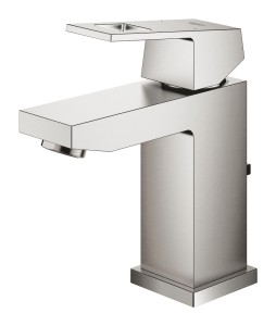 Grohe Eurocube Bateria umywalkowa S z cięgłem stal nierdzewna 23127DC0
