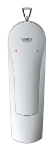 Grohe Bateria umywalkowa S, SilkMove 28 mm, StarLight chrom, EcoJoy 5,7 l/min, Zero, FastFixation 33188003