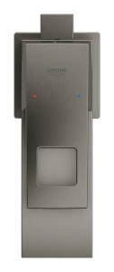 Grohe Eurocube Bateria umywalkowa S cięgłem brushed hard graphite 23127AL0