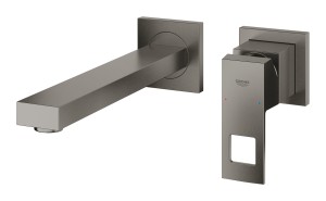 Grohe Eurocube 2-otw. bateria umywalkowa M brushed hard graphite 23447AL0