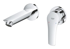 Grohe Bateria umywalkowa S, SilkMove 28 mm, StarLight chrom, EcoJoy 5,7 l/min, Zero, FastFixation 24192003