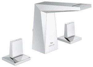 Grohe Trzyotworowa bateria umywalkowa DN 15