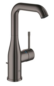 Grohe Essence Bateria umywalkowa L z cięgłem hard graphite 32628A01