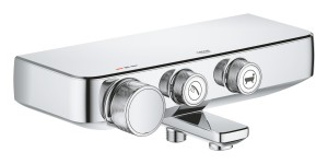 Grohe Grohtherm SmartControl bateria wannowa z termostatem chrom 34718000