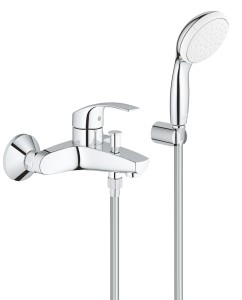 Grohe Eurosmart bateria wannowa + zestaw prysznicowy 3330220A