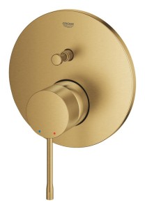 Grohe Essence bateria podtynkowa wannowa brushed cool sunrise 24058GN1