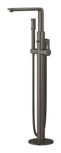 Grohe Lineare Wolnostojąca bateria wannowa brushed hard graphite 23792AL1