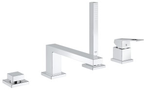Grohe Eurocube 4-otworowa bateria wannowa chrom 19897001