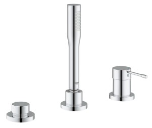Grohe Essence 3-otworowa bateria wannowa chrom 19976001