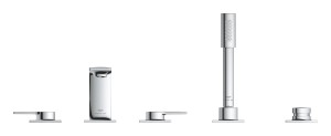 Grohe 5-otworowa bateria wannowa 25221001