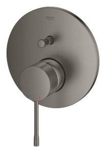 Grohe Essence bateria podtynkowa wannowa hard brushed grafit 24058AL1