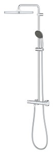 Grohe Vitalio Comfort deszczownica 25 cm kwadratowa chrom 26681000