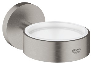 Grohe Essentials uchwyt do mydelniczki, szklanki steel 40369DC1
