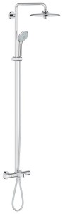 Grohe Euphoria bateria wannowa termostat + deszczownica 180 mm 27475001
