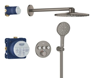 Grohe Podtynkowy zestaw prysznicowy z deszczownicą Rainshower SmartActive 310 34863AL0