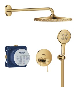 Grohe Podtynkowy zestaw prysznicowy z deszczownicą Rainshower Mono 310 25287GL0