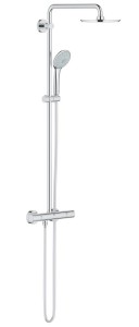 Grohe Euphoria bateria prysznicowa termostat + deszczownica 210 mm