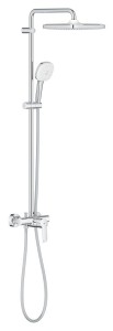 Grohe Tempesta 250 Cube prysznicowy z jednouchwytową baterią 26692001