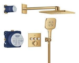 Grohe Grohtherm SmartControl zestaw prysznicowy Rainshower 310 Cube 34864GL0